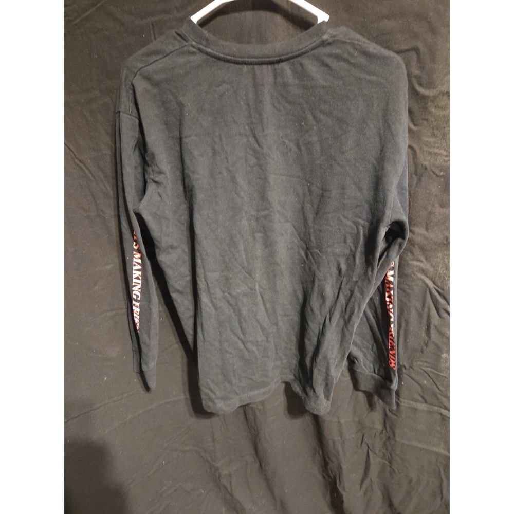 Zara Always Making Friends Simple Blacknlong Sleeve T-shirt Size Small - Picture 4 of 4